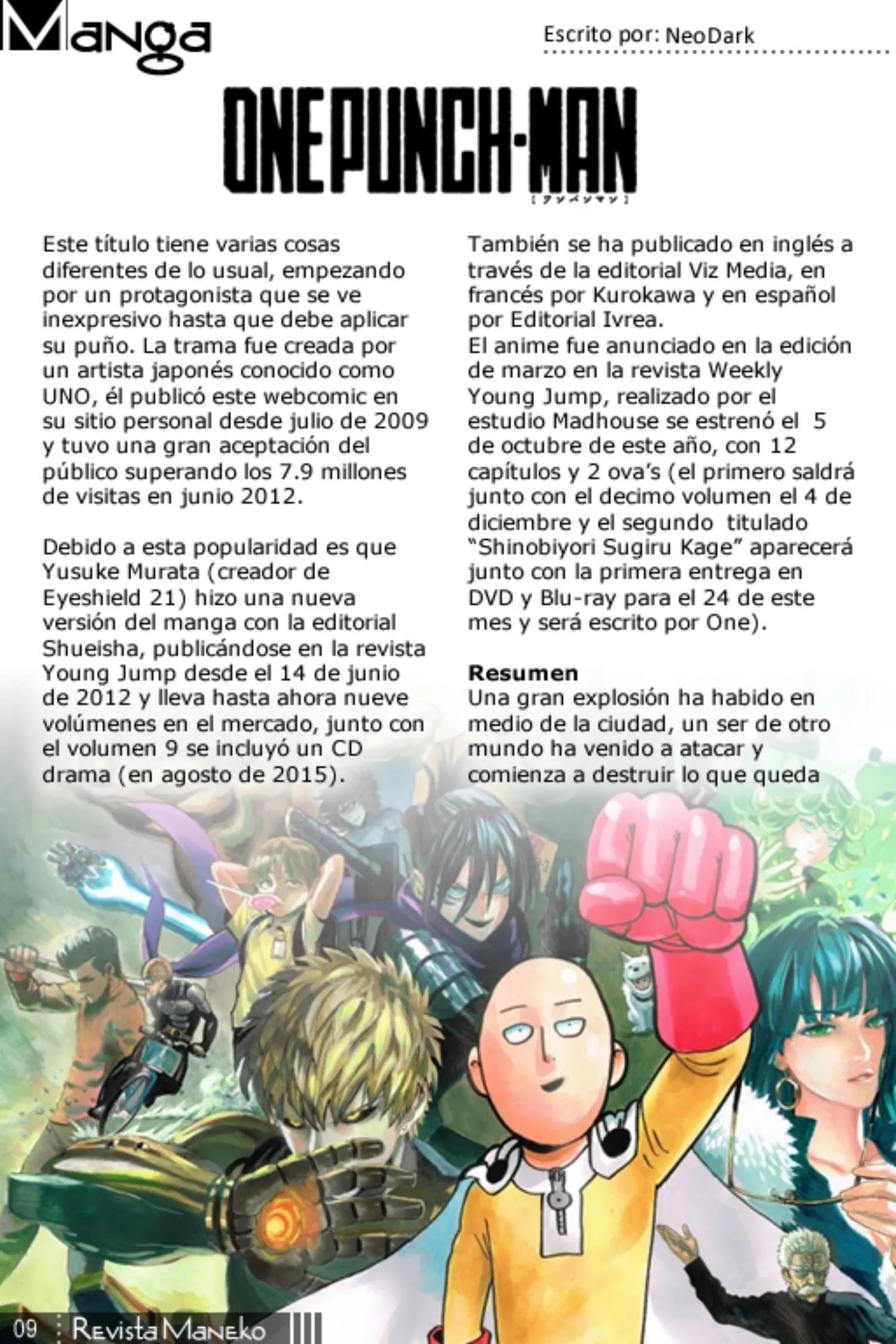 Revista Maneko N°39 página 10