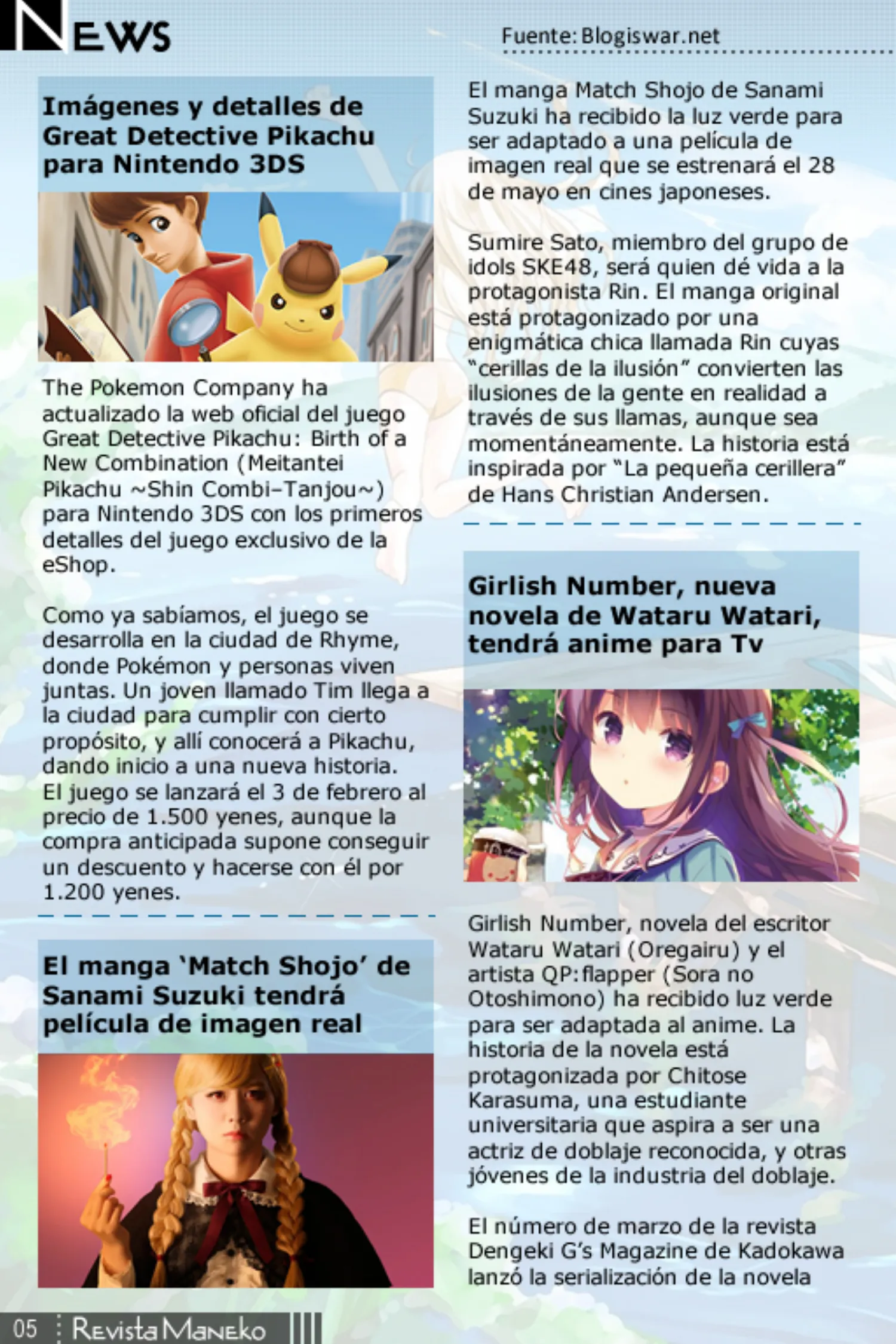 Revista Maneko N°40 página 6