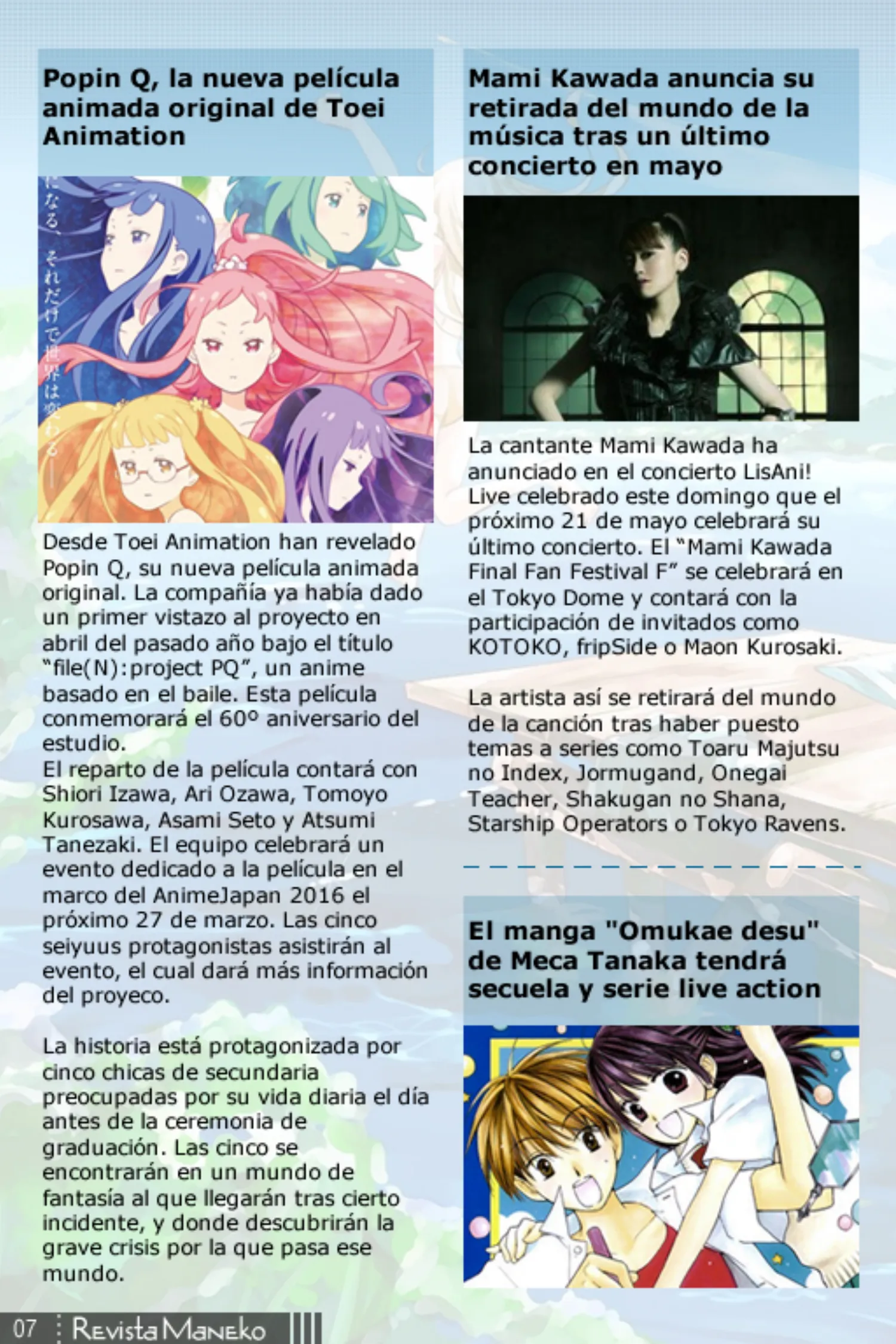 Revista Maneko N°40 página 8