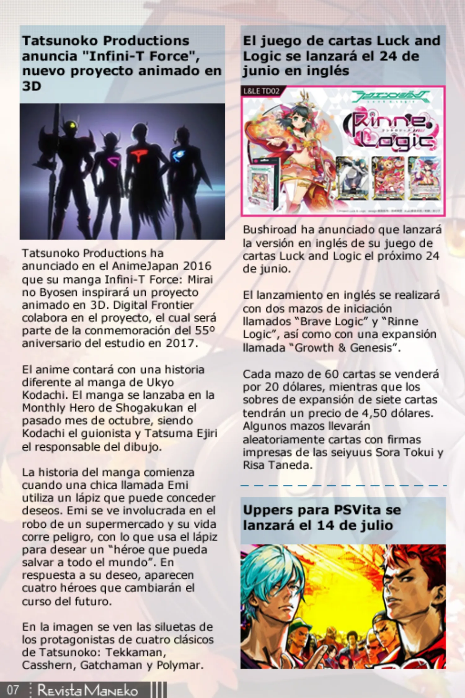 Revista Maneko N°41 página 8