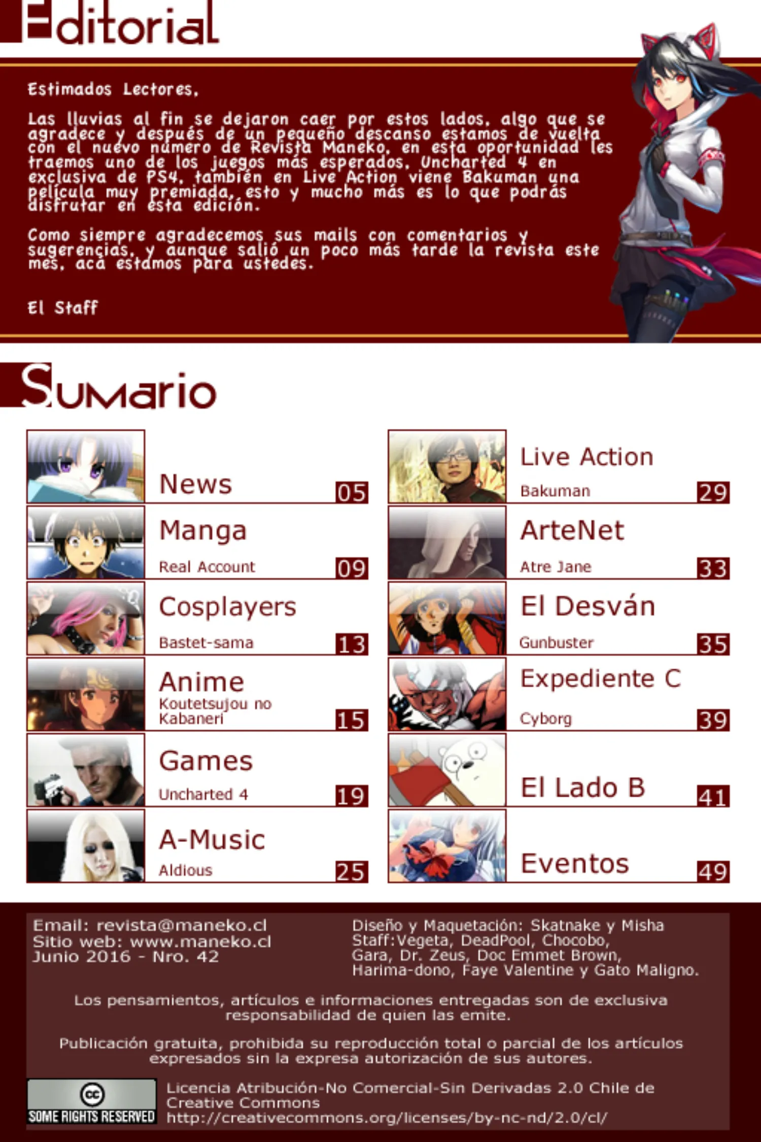 Revista Maneko N°42 página 4