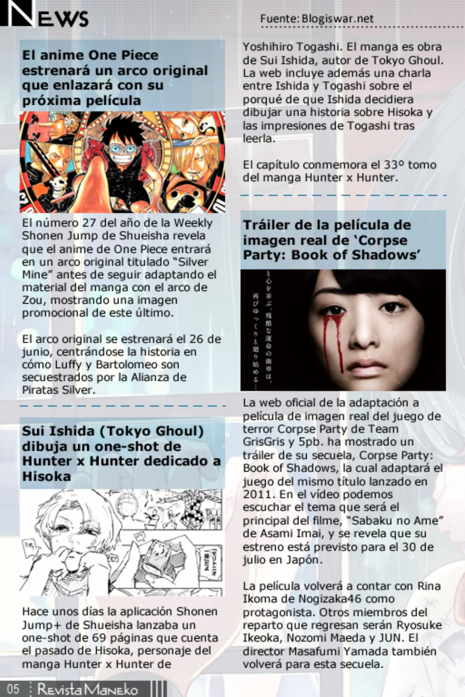 Revista Maneko N°42 página 6