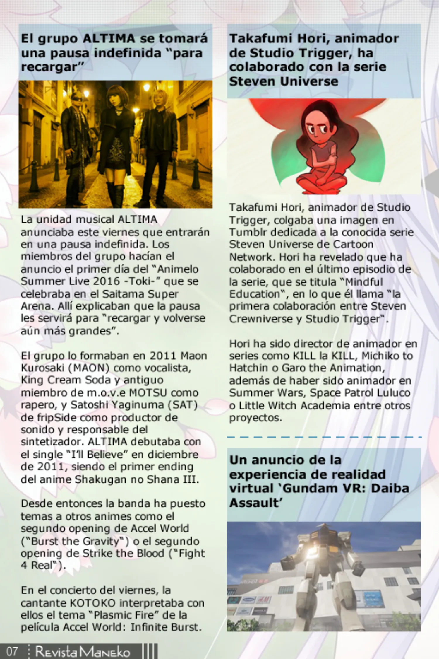 Revista Maneko N°43 página 8