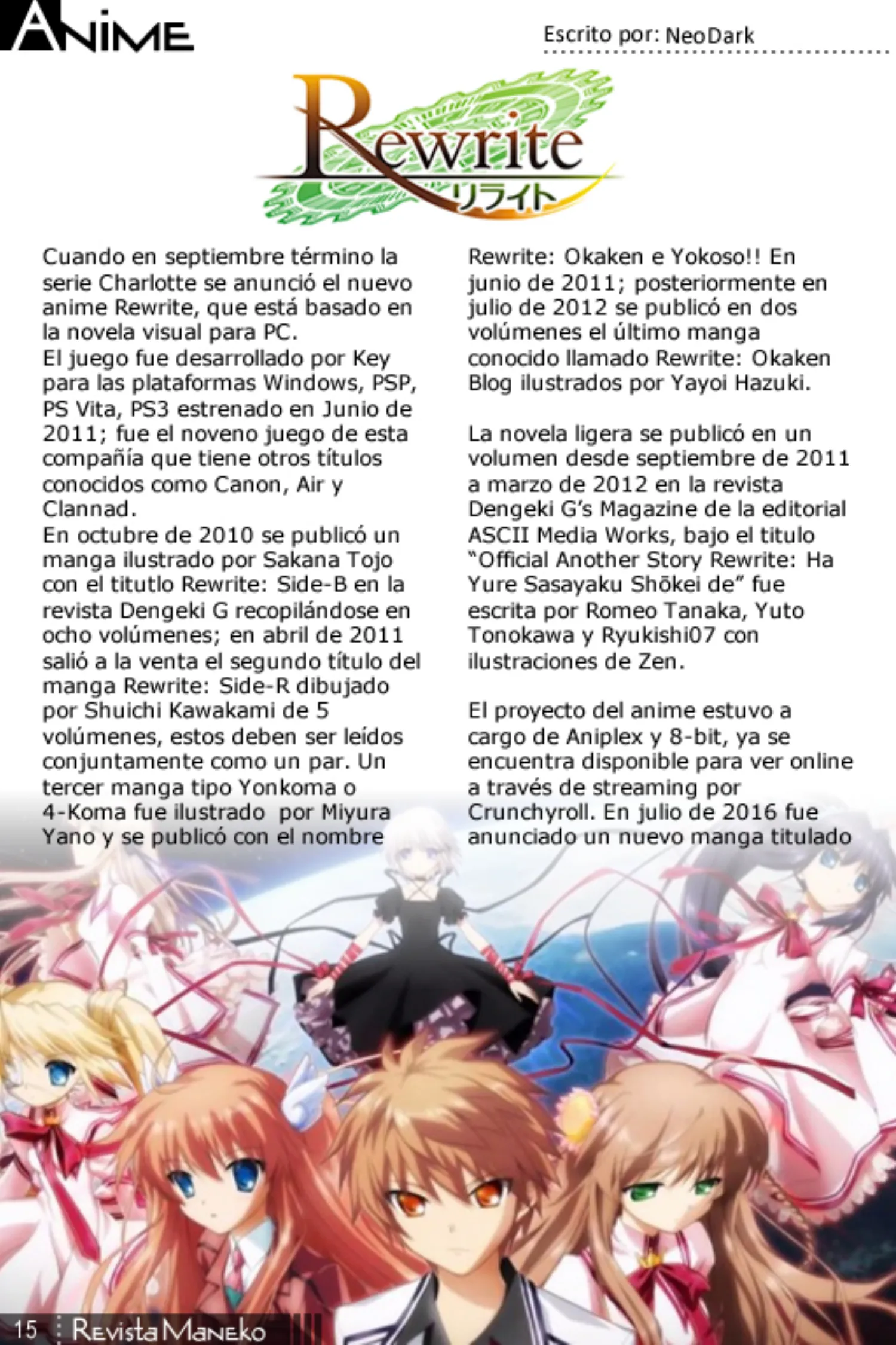 Revista Maneko N°43 página 16