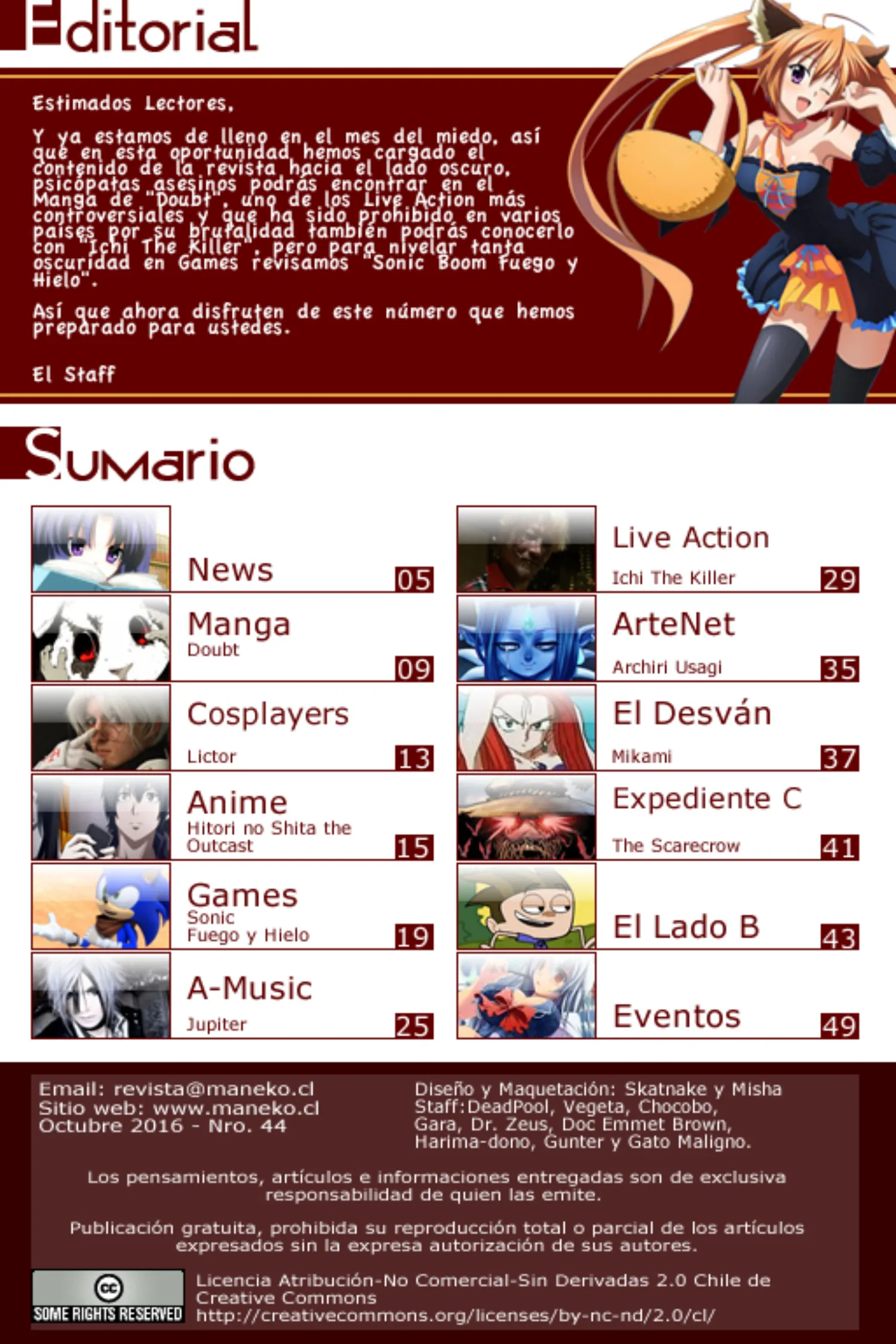Revista Maneko N°44 página 4