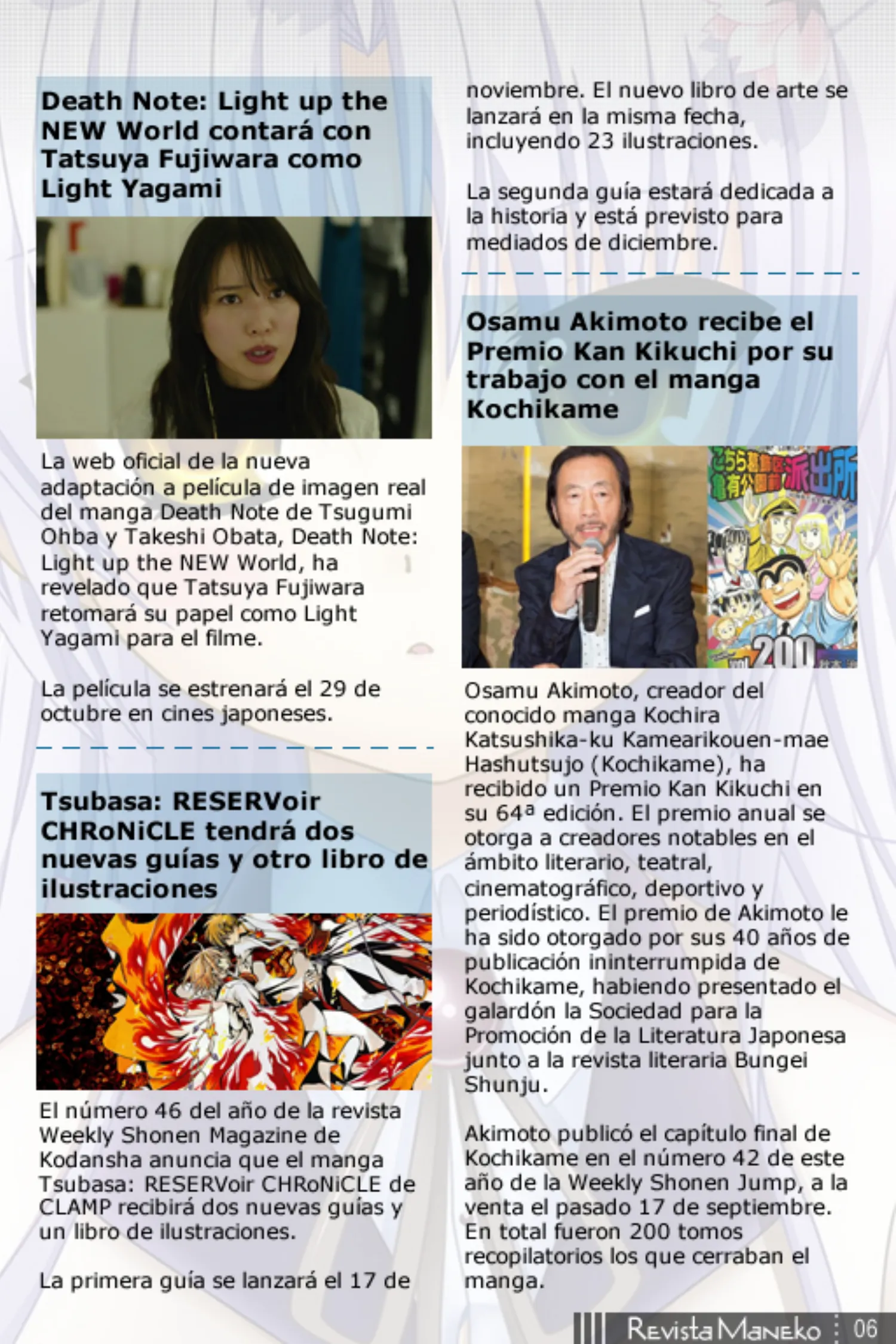 Revista Maneko N°44 página 7