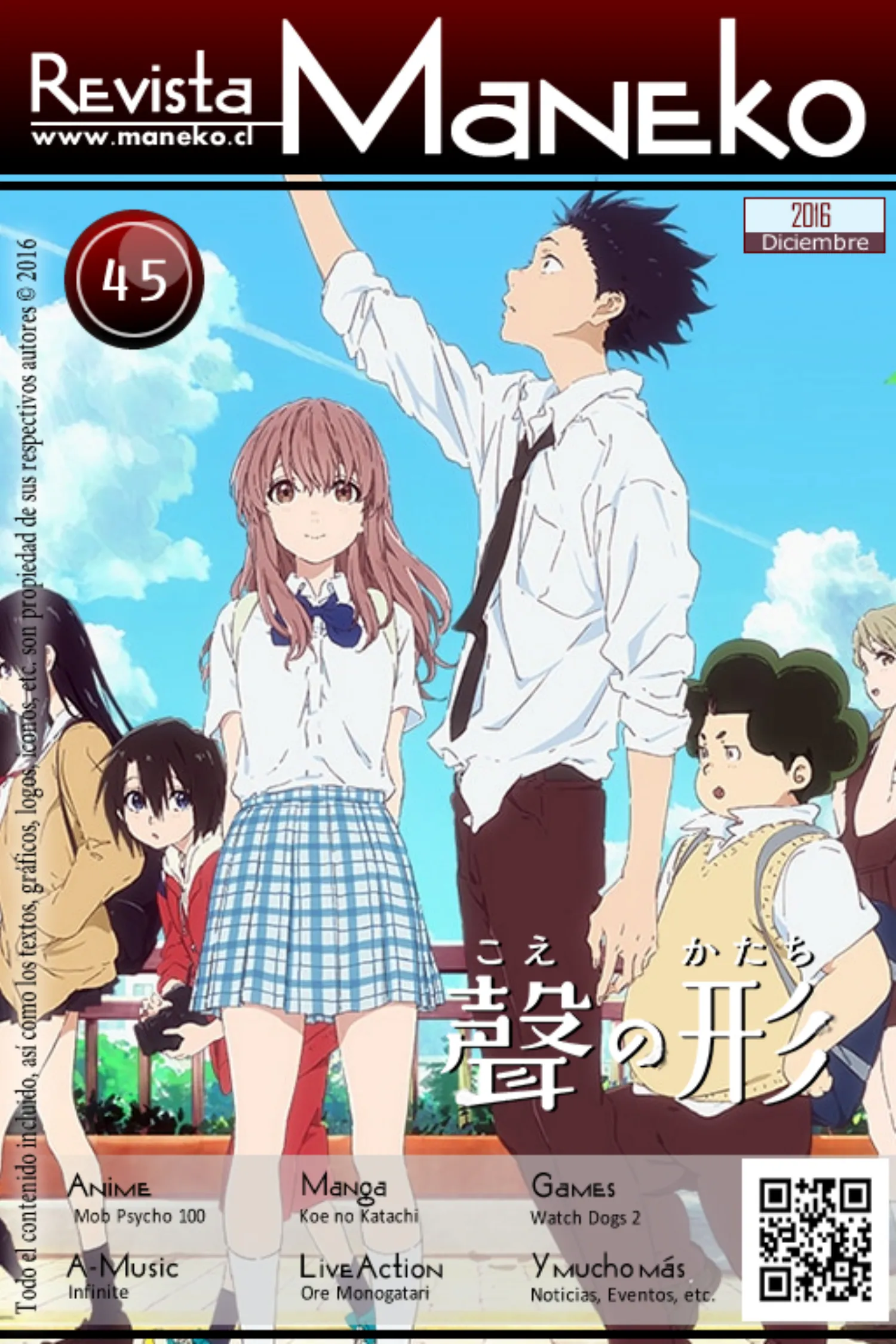 Revista Maneko N°45 página 1