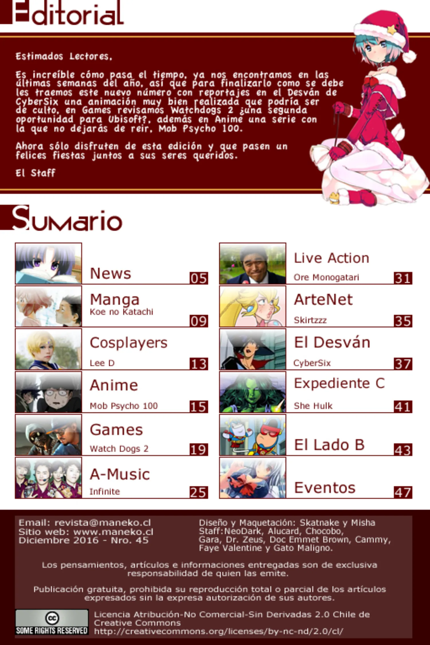 Revista Maneko N°45 página 4