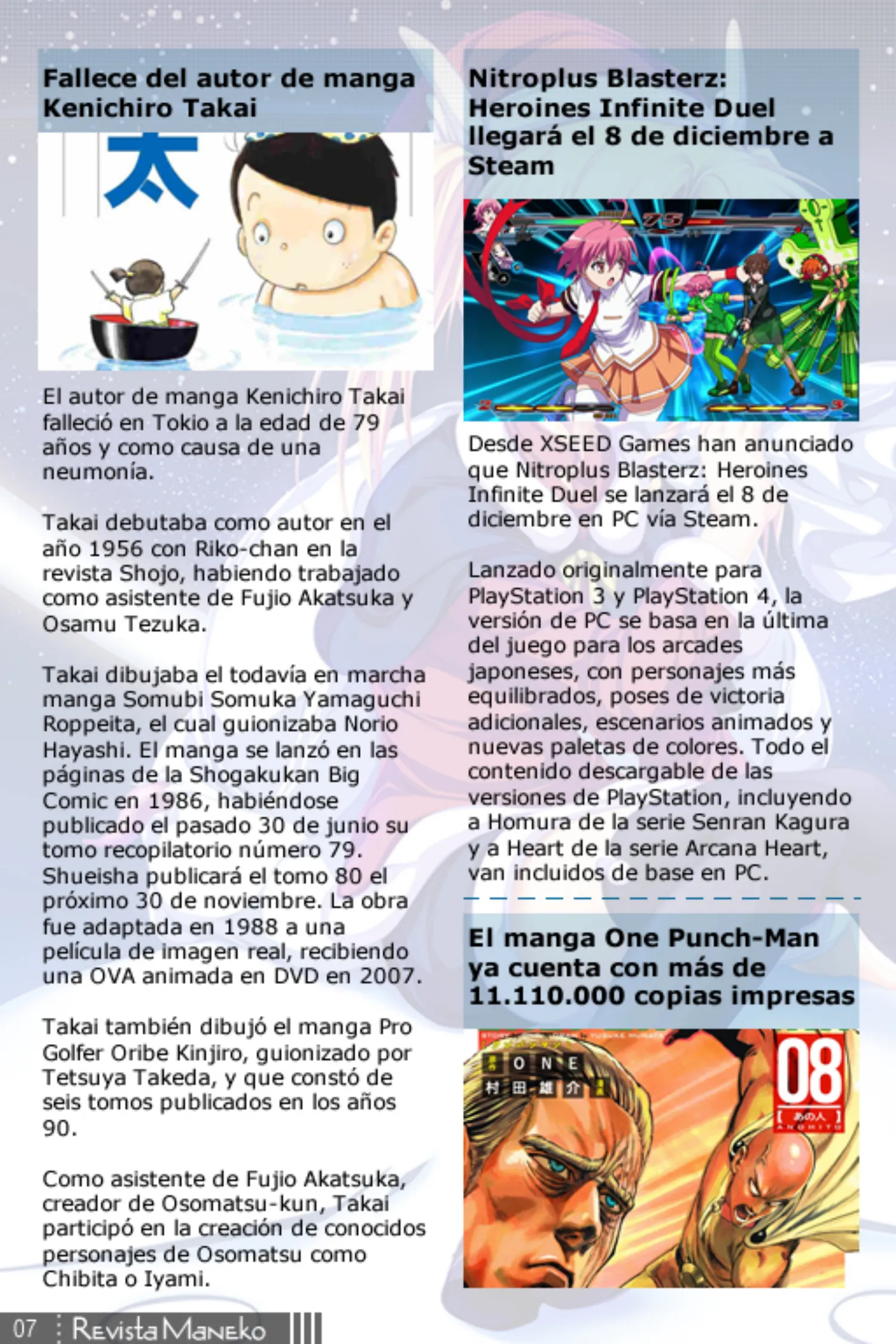 Revista Maneko N°45 página 8