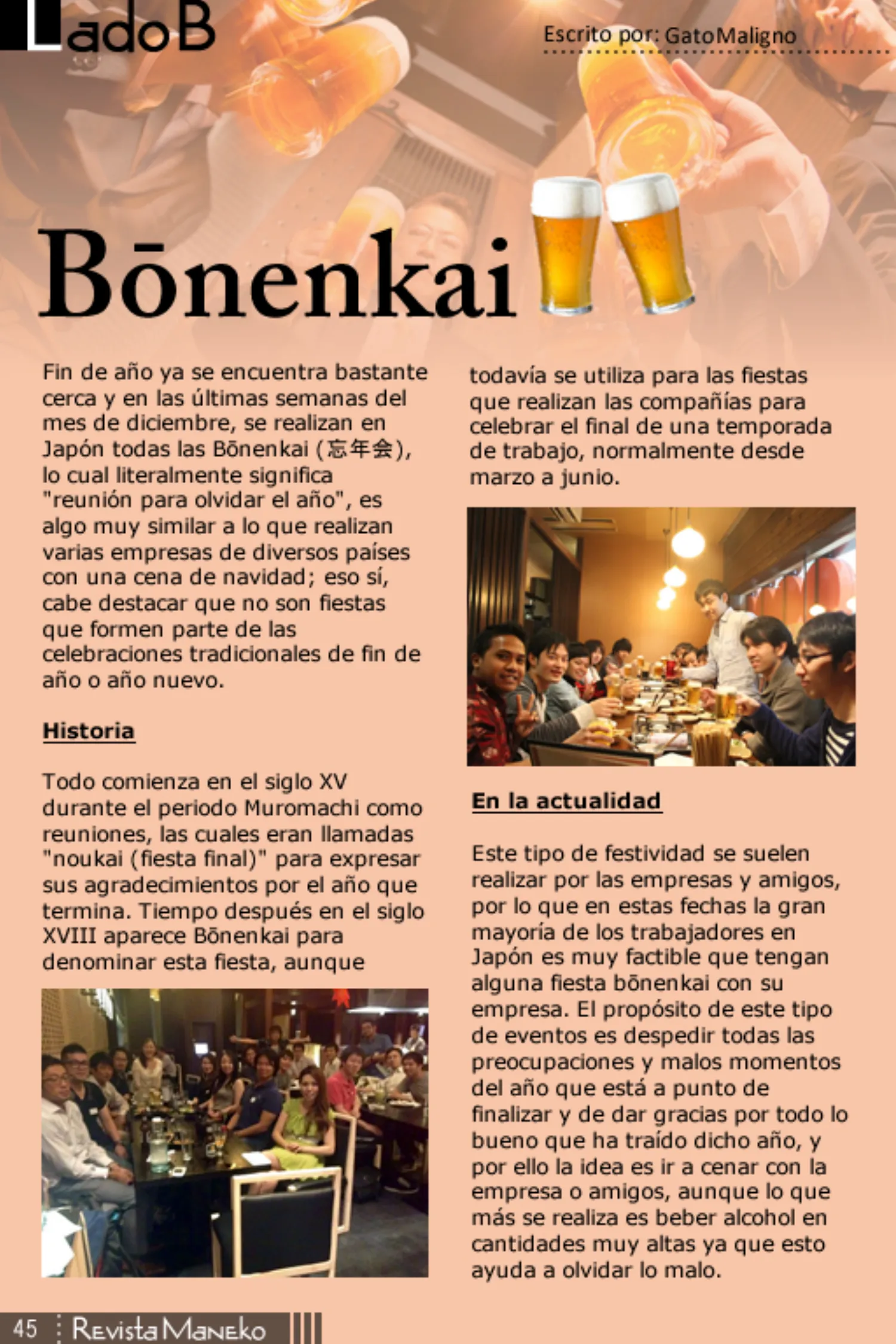 Revista Maneko N°45 página 46