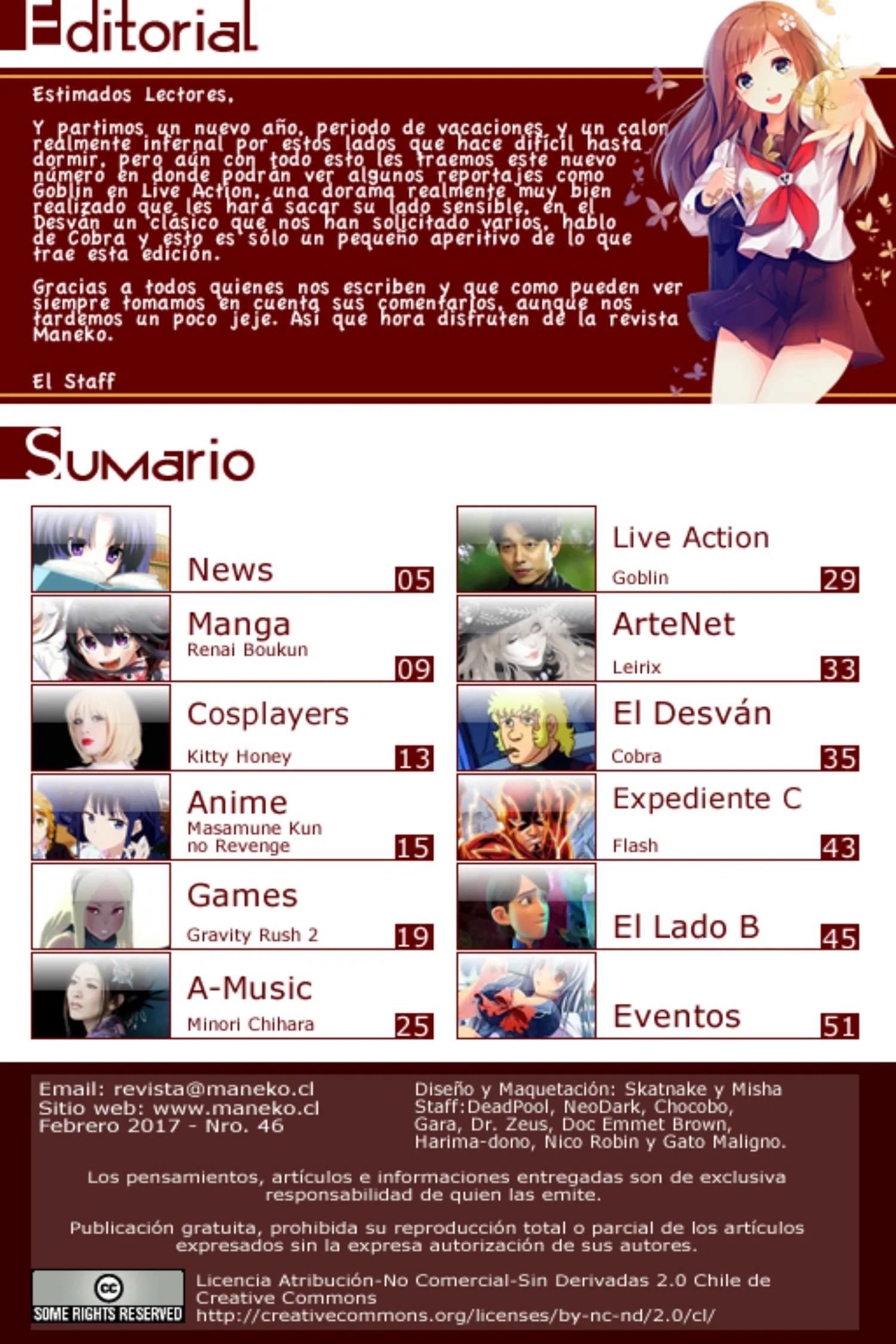 Revista Maneko N°46 página 4