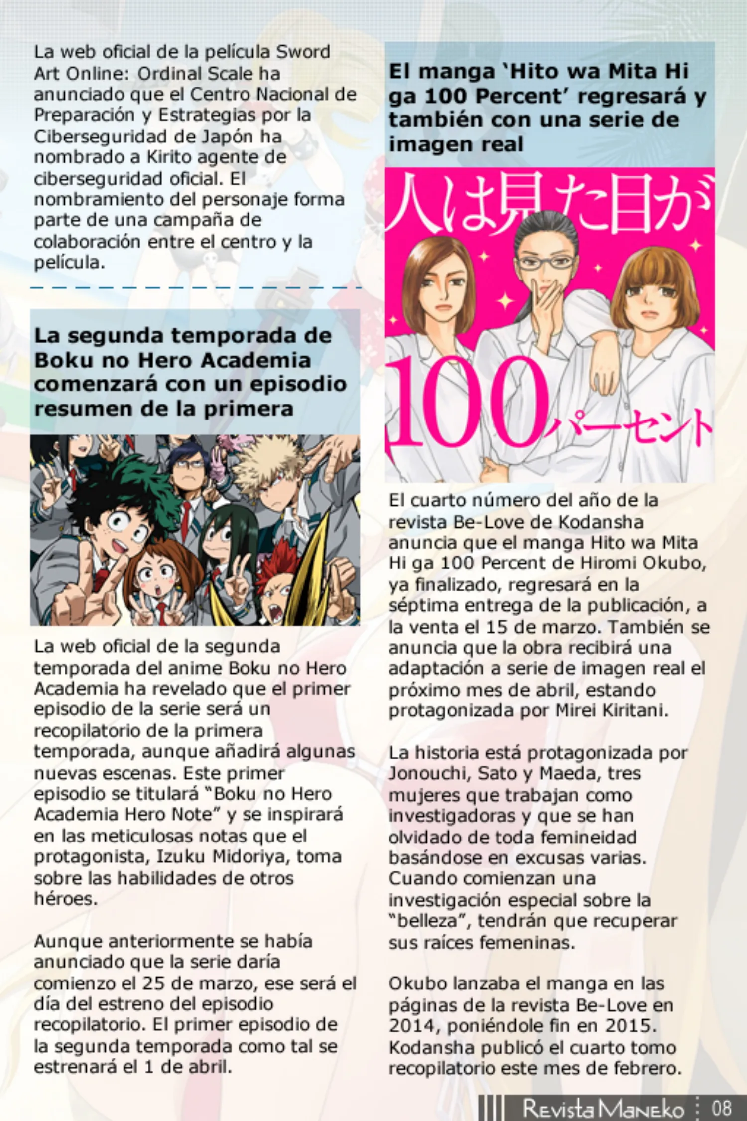 Revista Maneko N°46 página 9