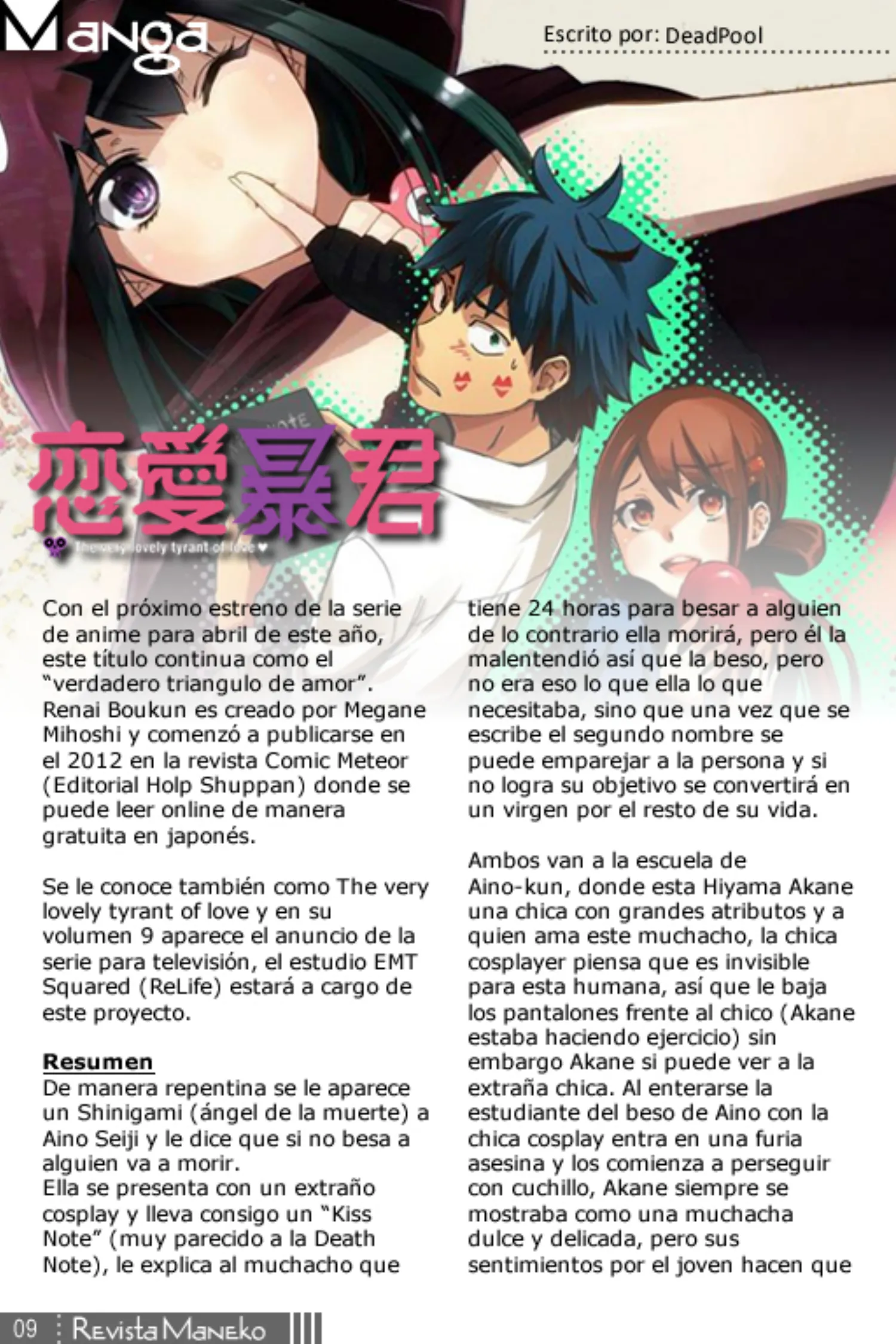 Revista Maneko N°46 página 10