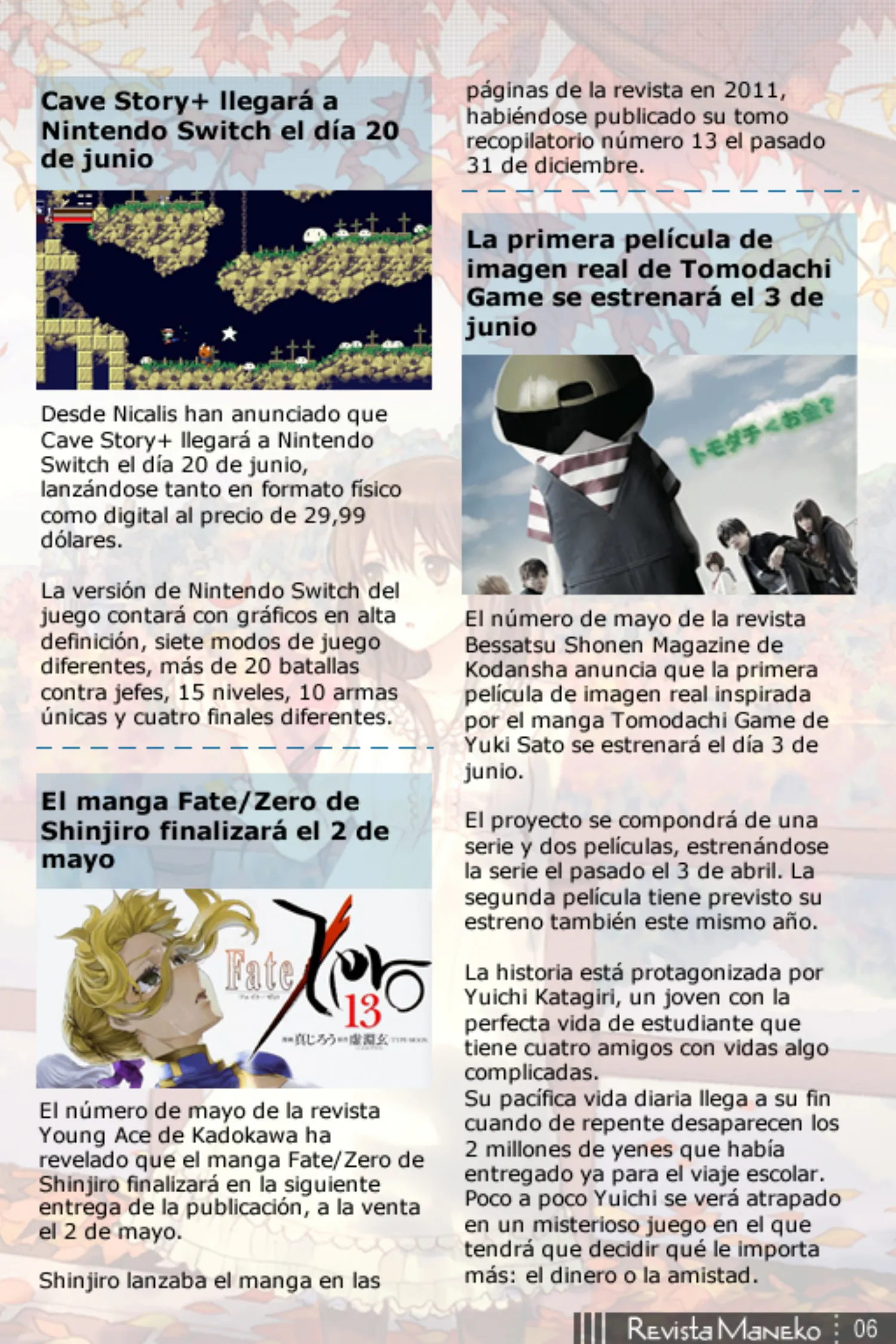 Revista Maneko N°47 página 7