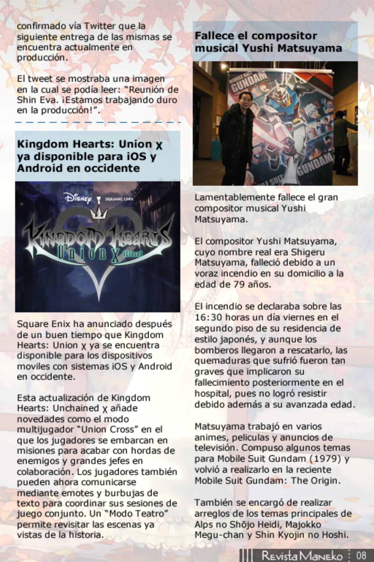 Revista Maneko N°47 página 9