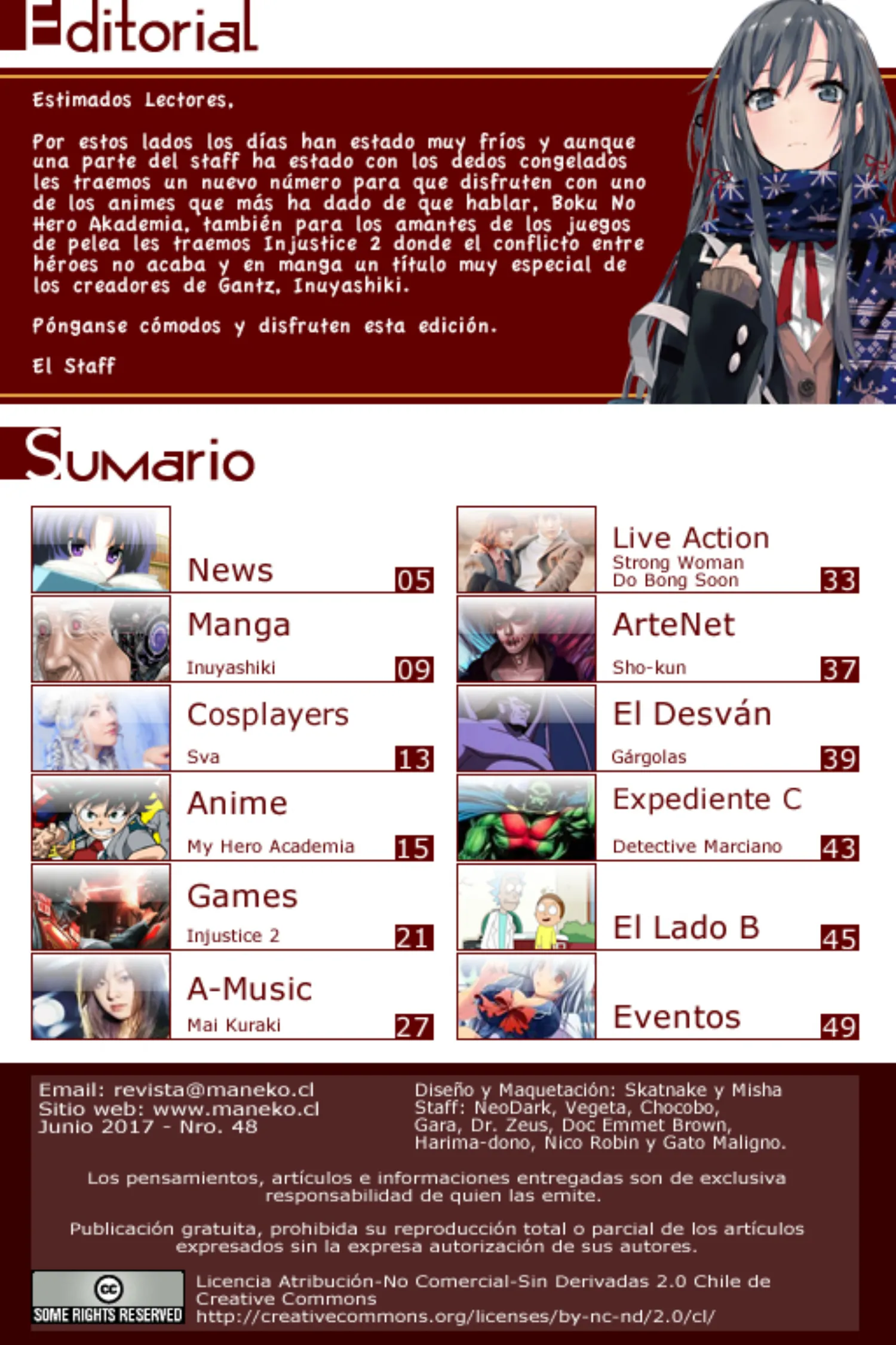 Revista Maneko N°48 página 4