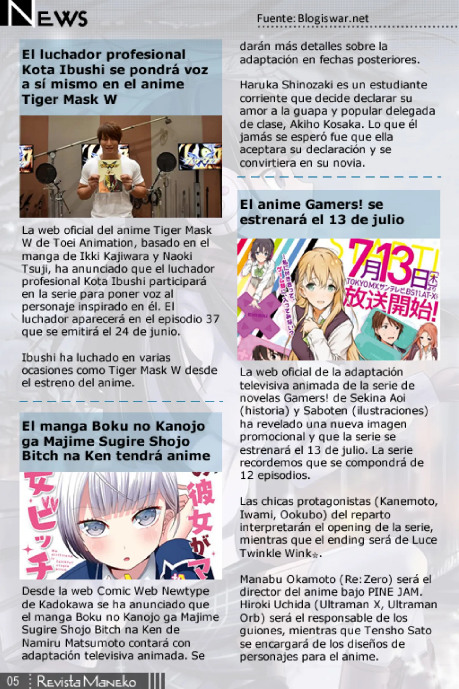 Revista Maneko N°48 página 6