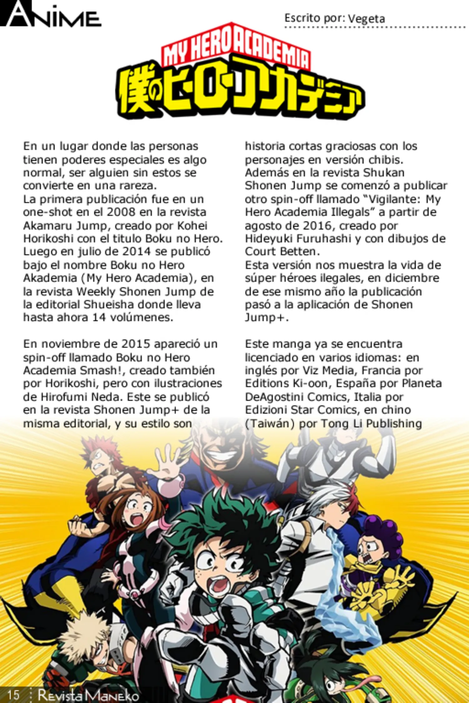 Revista Maneko N°48 página 16