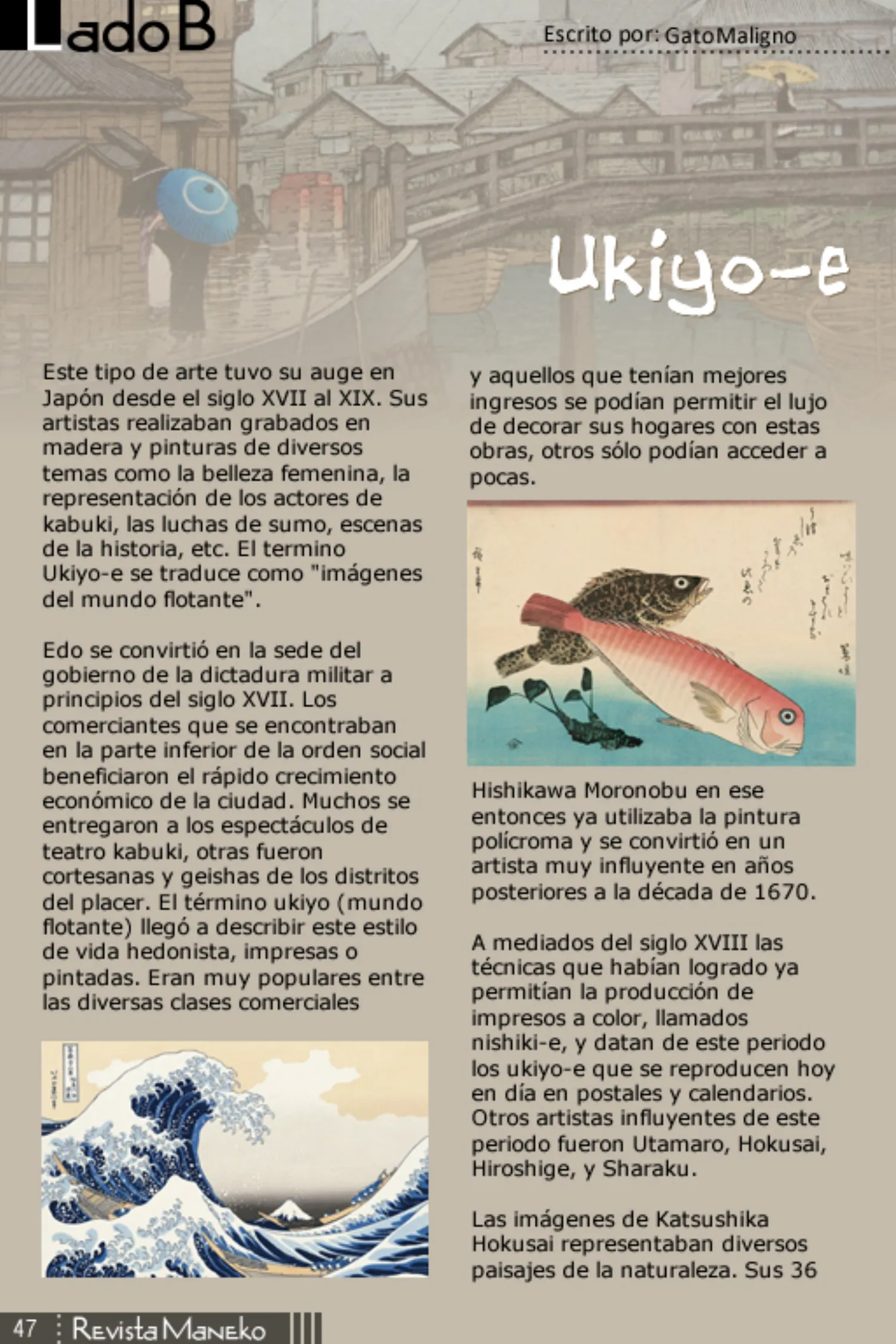 Revista Maneko N°48 página 48