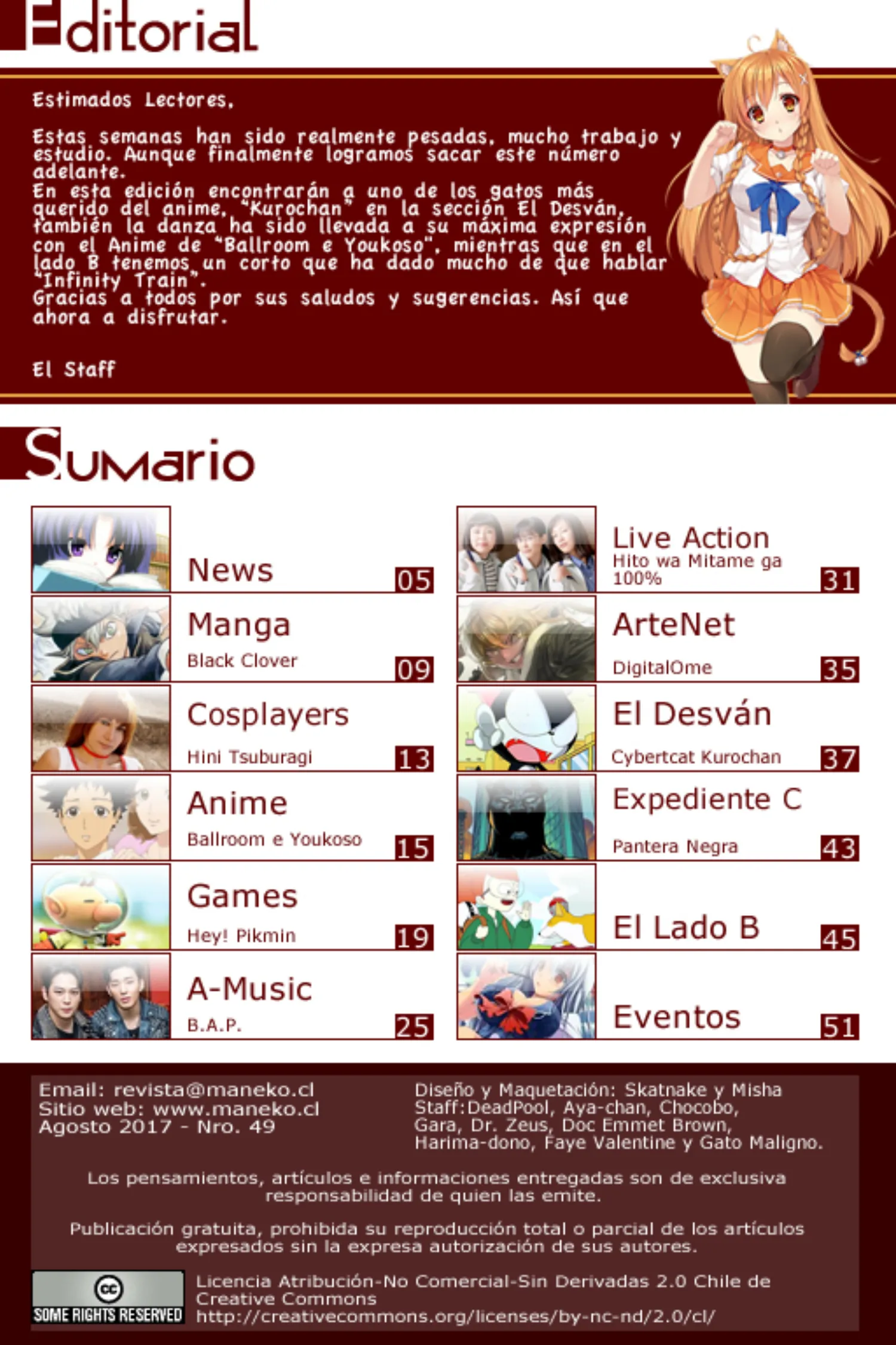 Revista Maneko N°49 página 4